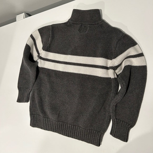 Old Navy Zip Neck Striped Sweater - Picture 8 of 9